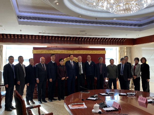 Meeting in Beijing with the China Ministry of Education in 2019